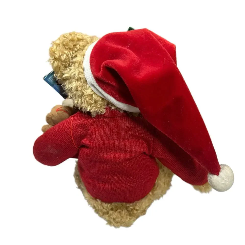 Vtg Russ Avon Bear Collection Sammy Santa Teddy Christmas 9